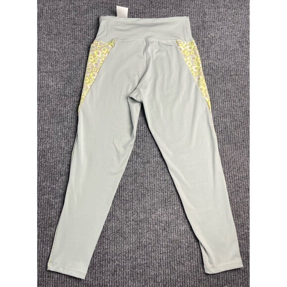 Adidas Optime Aeroready Training Tight Large High Rise 7/8 Wonder Silver NEW - Picture 6 of 11